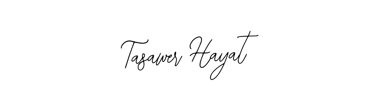 How to Draw Tasawer Hayat signature style? Bearetta-2O07w is a latest design signature styles for name Tasawer Hayat. Tasawer Hayat signature style 12 images and pictures png