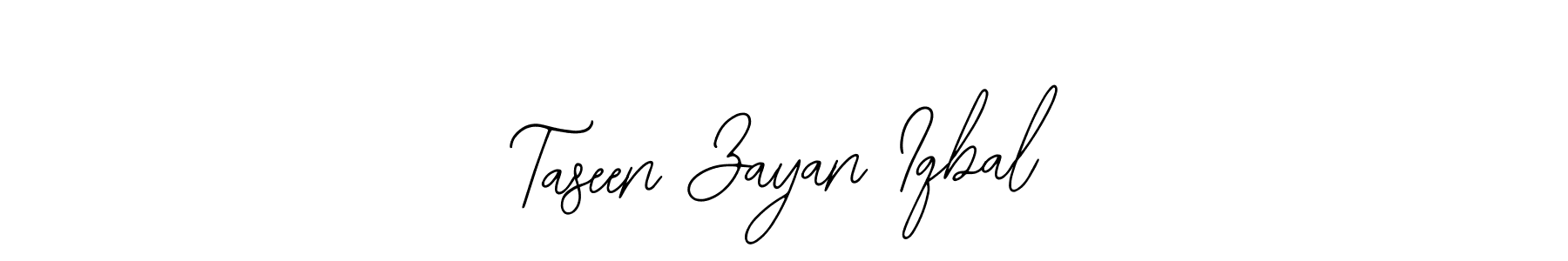Taseen Zayan Iqbal stylish signature style. Best Handwritten Sign (Bearetta-2O07w) for my name. Handwritten Signature Collection Ideas for my name Taseen Zayan Iqbal. Taseen Zayan Iqbal signature style 12 images and pictures png