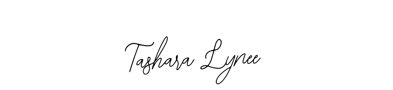 Make a beautiful signature design for name Tashara Lynee. With this signature (Bearetta-2O07w) style, you can create a handwritten signature for free. Tashara Lynee signature style 12 images and pictures png