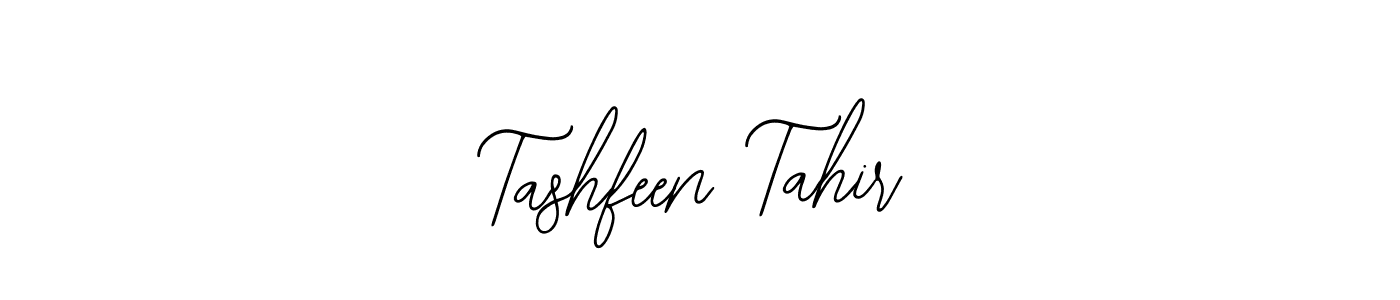 Make a beautiful signature design for name Tashfeen Tahir. With this signature (Bearetta-2O07w) style, you can create a handwritten signature for free. Tashfeen Tahir signature style 12 images and pictures png