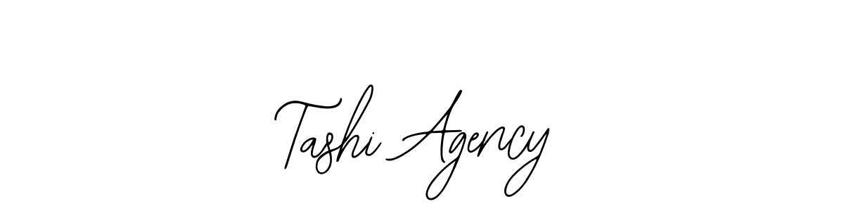 Design your own signature with our free online signature maker. With this signature software, you can create a handwritten (Bearetta-2O07w) signature for name Tashi Agency. Tashi Agency signature style 12 images and pictures png