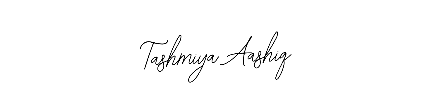 How to make Tashmiya Aashiq signature? Bearetta-2O07w is a professional autograph style. Create handwritten signature for Tashmiya Aashiq name. Tashmiya Aashiq signature style 12 images and pictures png