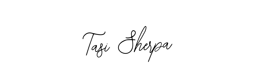 if you are searching for the best signature style for your name Tasi Sherpa. so please give up your signature search. here we have designed multiple signature styles  using Bearetta-2O07w. Tasi Sherpa signature style 12 images and pictures png