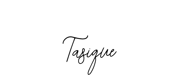 Use a signature maker to create a handwritten signature online. With this signature software, you can design (Bearetta-2O07w) your own signature for name Tasique. Tasique signature style 12 images and pictures png