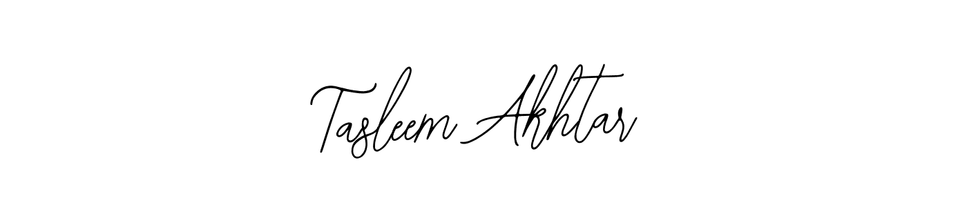 It looks lik you need a new signature style for name Tasleem Akhtar. Design unique handwritten (Bearetta-2O07w) signature with our free signature maker in just a few clicks. Tasleem Akhtar signature style 12 images and pictures png