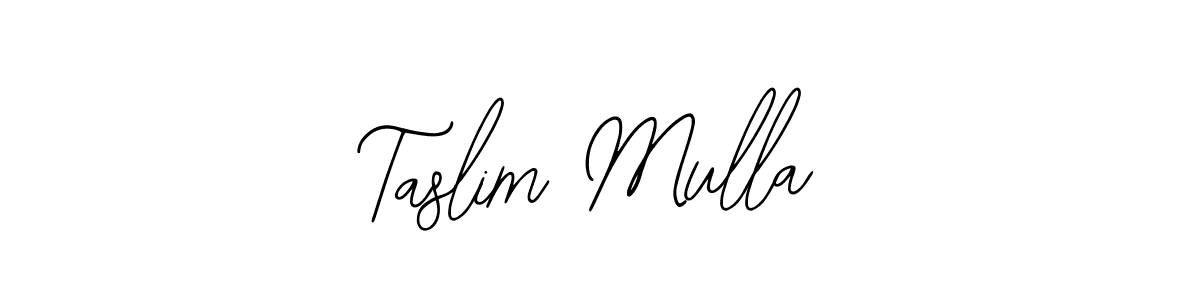 if you are searching for the best signature style for your name Taslim Mulla. so please give up your signature search. here we have designed multiple signature styles  using Bearetta-2O07w. Taslim Mulla signature style 12 images and pictures png