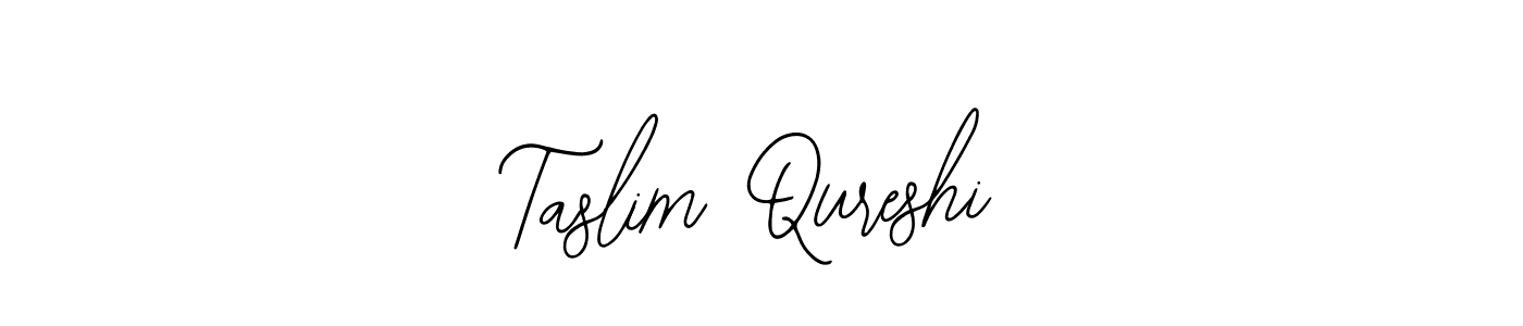 It looks lik you need a new signature style for name Taslim Qureshi. Design unique handwritten (Bearetta-2O07w) signature with our free signature maker in just a few clicks. Taslim Qureshi signature style 12 images and pictures png