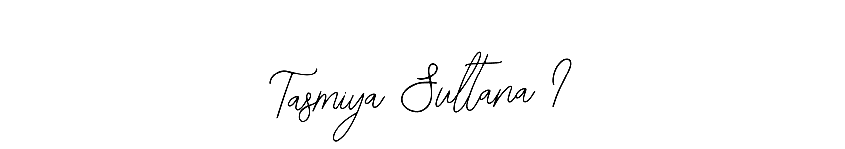 How to make Tasmiya Sultana I signature? Bearetta-2O07w is a professional autograph style. Create handwritten signature for Tasmiya Sultana I name. Tasmiya Sultana I signature style 12 images and pictures png