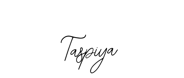 Similarly Bearetta-2O07w is the best handwritten signature design. Signature creator online .You can use it as an online autograph creator for name Taspiya. Taspiya signature style 12 images and pictures png