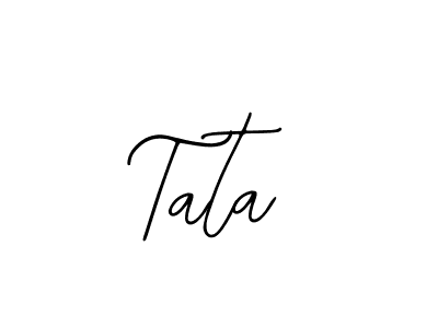 How to make Tata signature? Bearetta-2O07w is a professional autograph style. Create handwritten signature for Tata name. Tata signature style 12 images and pictures png