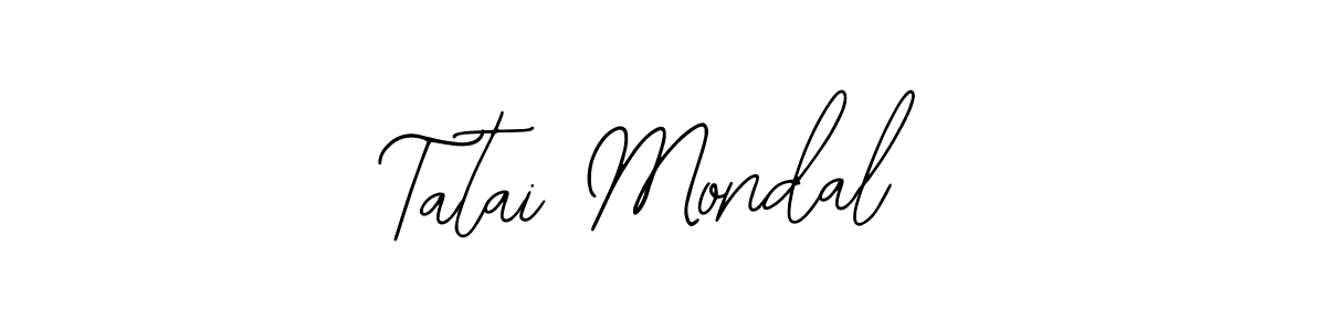 Make a beautiful signature design for name Tatai Mondal. Use this online signature maker to create a handwritten signature for free. Tatai Mondal signature style 12 images and pictures png