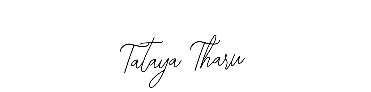 See photos of Tataya Tharu official signature by Spectra . Check more albums & portfolios. Read reviews & check more about Bearetta-2O07w font. Tataya Tharu signature style 12 images and pictures png
