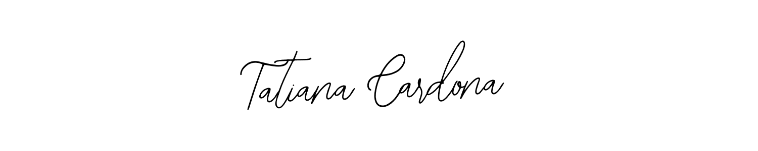 Use a signature maker to create a handwritten signature online. With this signature software, you can design (Bearetta-2O07w) your own signature for name Tatiana Cardona. Tatiana Cardona signature style 12 images and pictures png