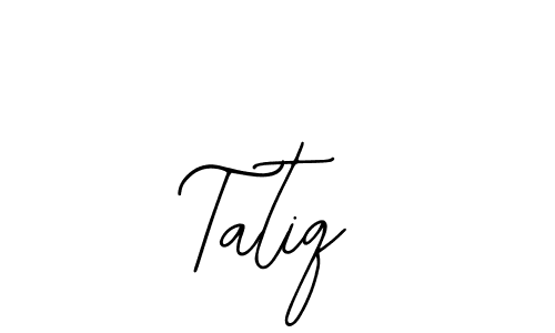 Make a beautiful signature design for name Tatiq. With this signature (Bearetta-2O07w) style, you can create a handwritten signature for free. Tatiq signature style 12 images and pictures png