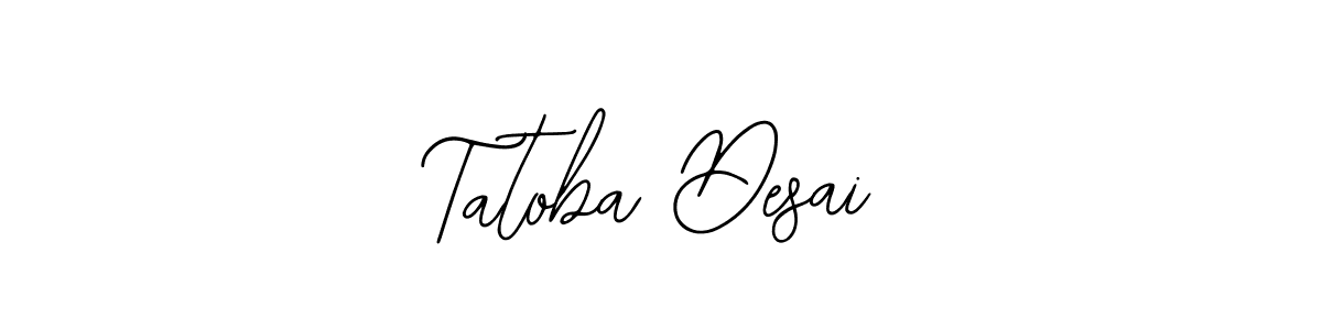 Once you've used our free online signature maker to create your best signature Bearetta-2O07w style, it's time to enjoy all of the benefits that Tatoba Desai name signing documents. Tatoba Desai signature style 12 images and pictures png