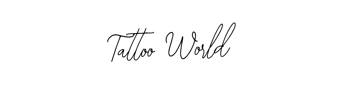 This is the best signature style for the Tattoo World name. Also you like these signature font (Bearetta-2O07w). Mix name signature. Tattoo World signature style 12 images and pictures png