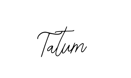 Tatum stylish signature style. Best Handwritten Sign (Bearetta-2O07w) for my name. Handwritten Signature Collection Ideas for my name Tatum. Tatum signature style 12 images and pictures png