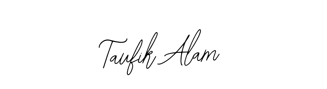 How to make Taufik Alam signature? Bearetta-2O07w is a professional autograph style. Create handwritten signature for Taufik Alam name. Taufik Alam signature style 12 images and pictures png
