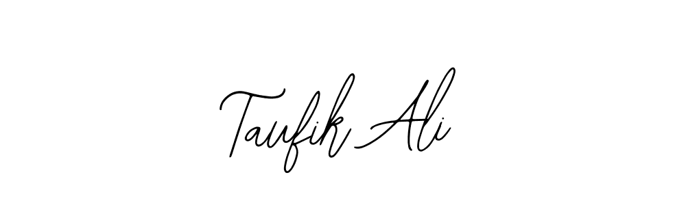 How to Draw Taufik Ali signature style? Bearetta-2O07w is a latest design signature styles for name Taufik Ali. Taufik Ali signature style 12 images and pictures png