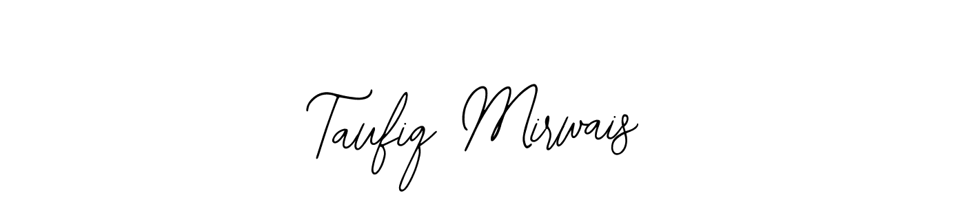 Design your own signature with our free online signature maker. With this signature software, you can create a handwritten (Bearetta-2O07w) signature for name Taufiq Mirwais. Taufiq Mirwais signature style 12 images and pictures png