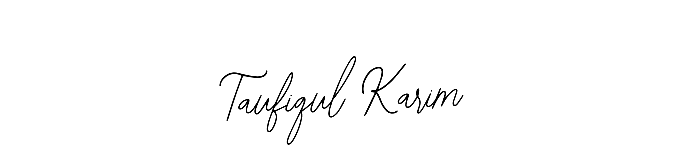 Use a signature maker to create a handwritten signature online. With this signature software, you can design (Bearetta-2O07w) your own signature for name Taufiqul Karim. Taufiqul Karim signature style 12 images and pictures png
