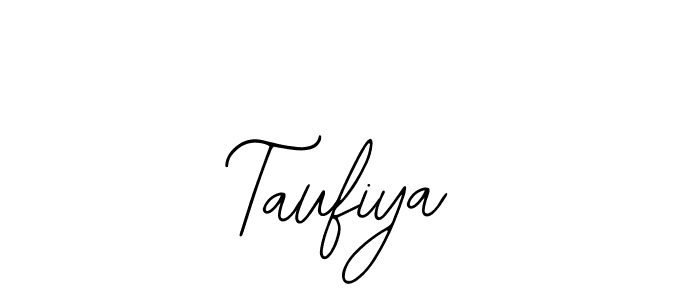 How to make Taufiya signature? Bearetta-2O07w is a professional autograph style. Create handwritten signature for Taufiya name. Taufiya signature style 12 images and pictures png