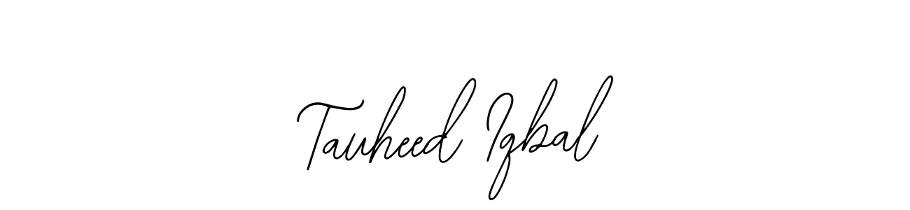 It looks lik you need a new signature style for name Tauheed Iqbal. Design unique handwritten (Bearetta-2O07w) signature with our free signature maker in just a few clicks. Tauheed Iqbal signature style 12 images and pictures png