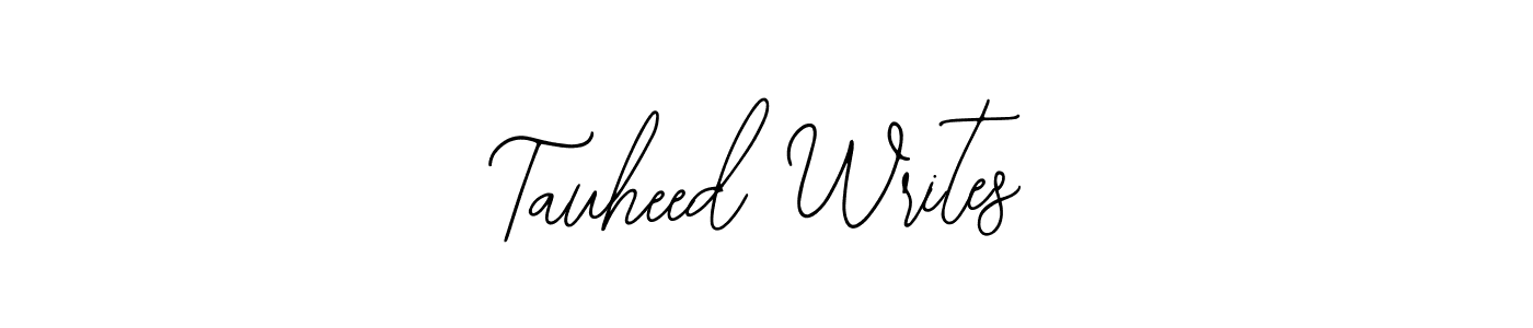 Check out images of Autograph of Tauheed Writes name. Actor Tauheed Writes Signature Style. Bearetta-2O07w is a professional sign style online. Tauheed Writes signature style 12 images and pictures png