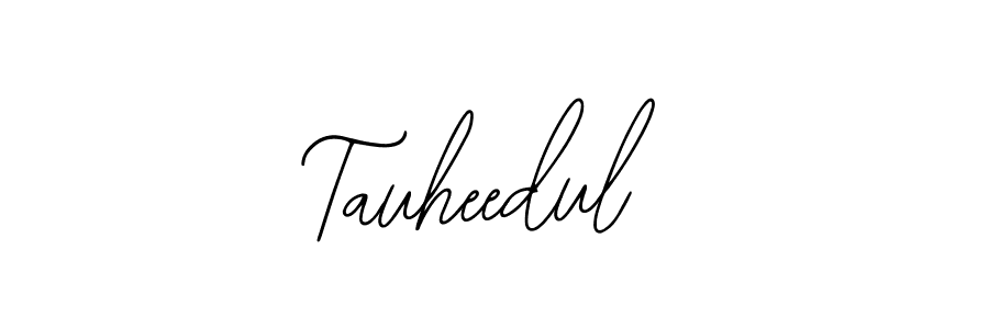 Make a beautiful signature design for name Tauheedul. With this signature (Bearetta-2O07w) style, you can create a handwritten signature for free. Tauheedul signature style 12 images and pictures png