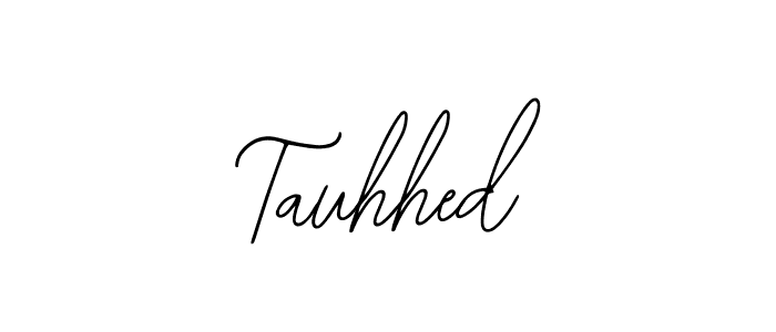 The best way (Bearetta-2O07w) to make a short signature is to pick only two or three words in your name. The name Tauhhed include a total of six letters. For converting this name. Tauhhed signature style 12 images and pictures png