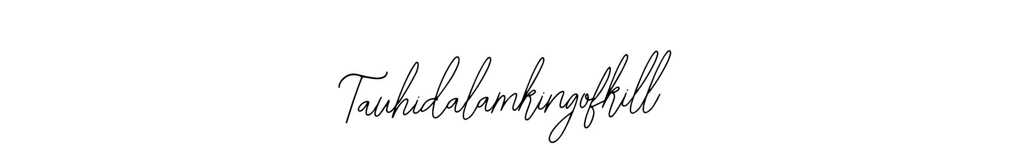 Also You can easily find your signature by using the search form. We will create Tauhidalamkingofkill name handwritten signature images for you free of cost using Bearetta-2O07w sign style. Tauhidalamkingofkill signature style 12 images and pictures png