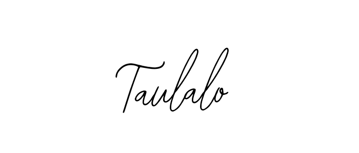 Make a short Taulalo signature style. Manage your documents anywhere anytime using Bearetta-2O07w. Create and add eSignatures, submit forms, share and send files easily. Taulalo signature style 12 images and pictures png