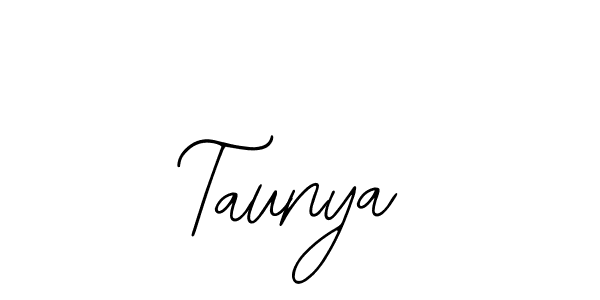 Also we have Taunya name is the best signature style. Create professional handwritten signature collection using Bearetta-2O07w autograph style. Taunya signature style 12 images and pictures png