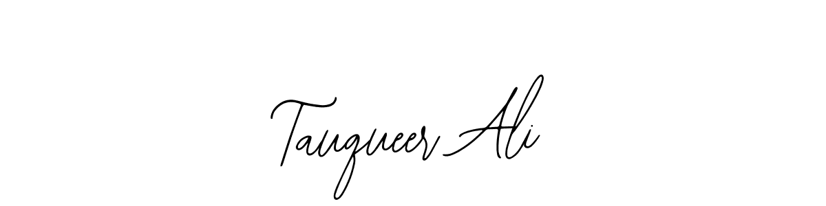 Tauqueer Ali stylish signature style. Best Handwritten Sign (Bearetta-2O07w) for my name. Handwritten Signature Collection Ideas for my name Tauqueer Ali. Tauqueer Ali signature style 12 images and pictures png