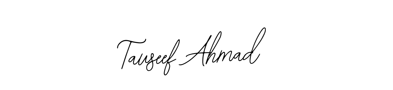 How to make Tauseef Ahmad signature? Bearetta-2O07w is a professional autograph style. Create handwritten signature for Tauseef Ahmad name. Tauseef Ahmad signature style 12 images and pictures png