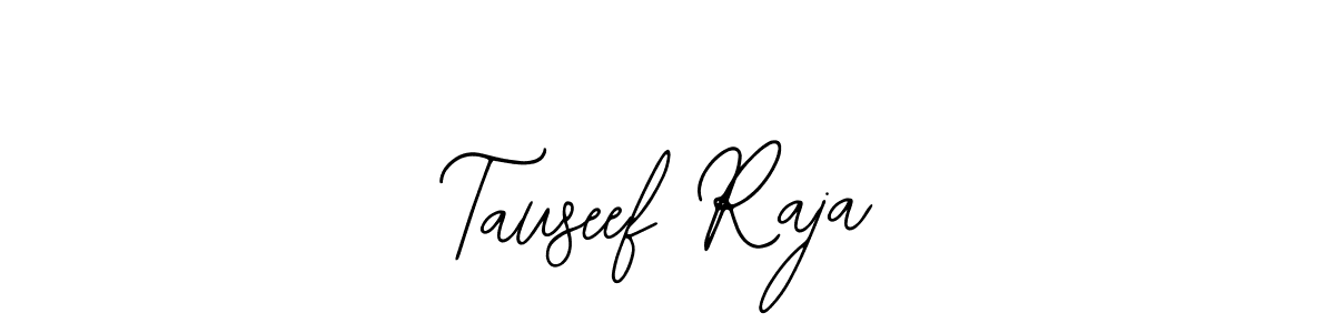 You should practise on your own different ways (Bearetta-2O07w) to write your name (Tauseef Raja) in signature. don't let someone else do it for you. Tauseef Raja signature style 12 images and pictures png