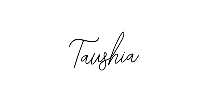 Design your own signature with our free online signature maker. With this signature software, you can create a handwritten (Bearetta-2O07w) signature for name Taushia. Taushia signature style 12 images and pictures png