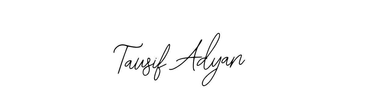 How to Draw Tausif Adyan signature style? Bearetta-2O07w is a latest design signature styles for name Tausif Adyan. Tausif Adyan signature style 12 images and pictures png