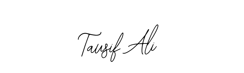 How to make Tausif Ali name signature. Use Bearetta-2O07w style for creating short signs online. This is the latest handwritten sign. Tausif Ali signature style 12 images and pictures png