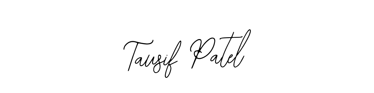Also we have Tausif Patel name is the best signature style. Create professional handwritten signature collection using Bearetta-2O07w autograph style. Tausif Patel signature style 12 images and pictures png
