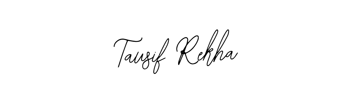 This is the best signature style for the Tausif Rekha name. Also you like these signature font (Bearetta-2O07w). Mix name signature. Tausif Rekha signature style 12 images and pictures png