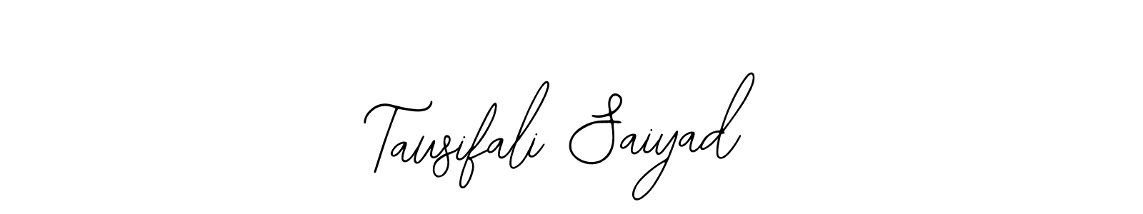 Make a beautiful signature design for name Tausifali Saiyad. With this signature (Bearetta-2O07w) style, you can create a handwritten signature for free. Tausifali Saiyad signature style 12 images and pictures png