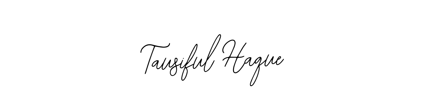 Make a beautiful signature design for name Tausiful Haque. With this signature (Bearetta-2O07w) style, you can create a handwritten signature for free. Tausiful Haque signature style 12 images and pictures png