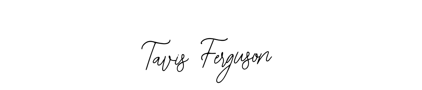 Design your own signature with our free online signature maker. With this signature software, you can create a handwritten (Bearetta-2O07w) signature for name Tavis Ferguson. Tavis Ferguson signature style 12 images and pictures png