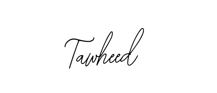 Also we have Tawheed name is the best signature style. Create professional handwritten signature collection using Bearetta-2O07w autograph style. Tawheed signature style 12 images and pictures png