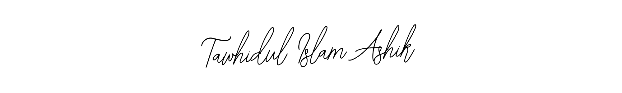Also we have Tawhidul Islam Ashik name is the best signature style. Create professional handwritten signature collection using Bearetta-2O07w autograph style. Tawhidul Islam Ashik signature style 12 images and pictures png