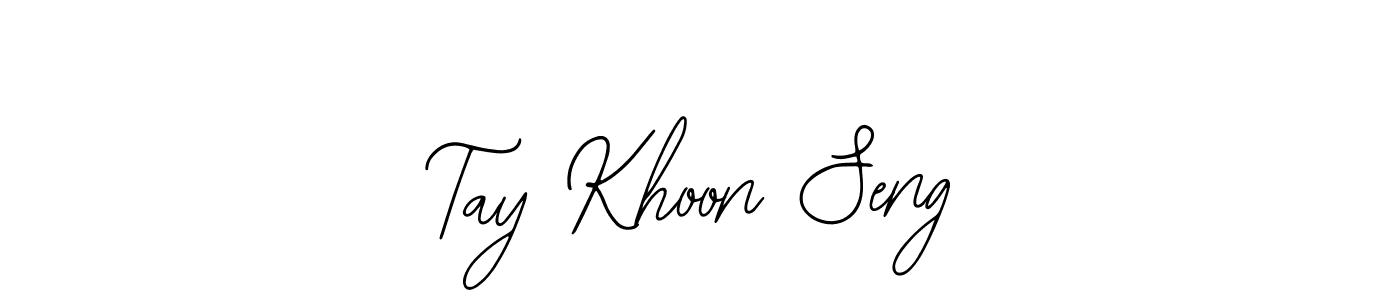 Also we have Tay Khoon Seng name is the best signature style. Create professional handwritten signature collection using Bearetta-2O07w autograph style. Tay Khoon Seng signature style 12 images and pictures png