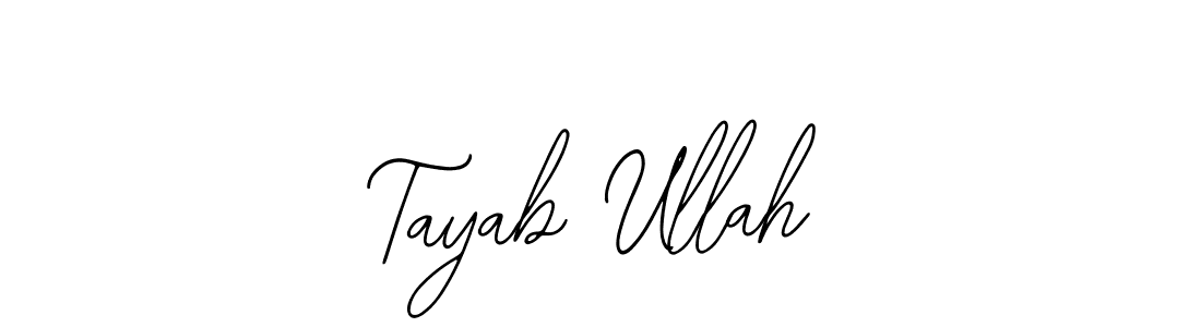 This is the best signature style for the Tayab Ullah name. Also you like these signature font (Bearetta-2O07w). Mix name signature. Tayab Ullah signature style 12 images and pictures png