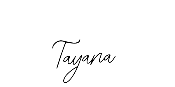 How to make Tayana name signature. Use Bearetta-2O07w style for creating short signs online. This is the latest handwritten sign. Tayana signature style 12 images and pictures png