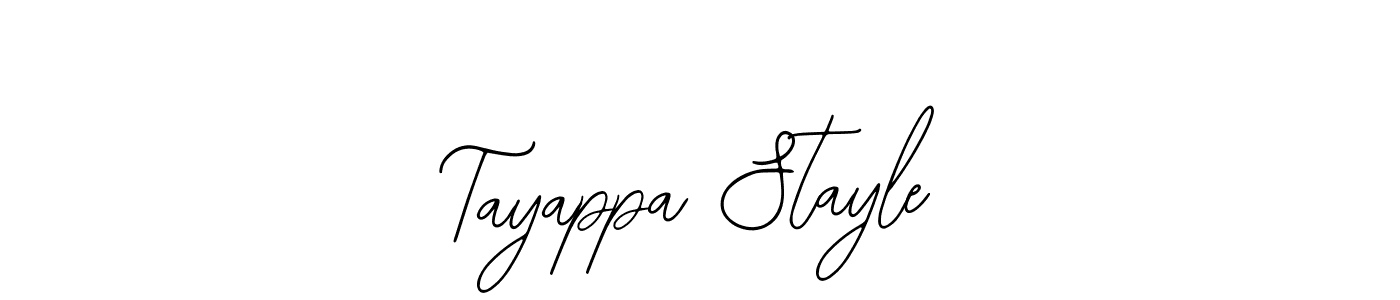 Also we have Tayappa Stayle name is the best signature style. Create professional handwritten signature collection using Bearetta-2O07w autograph style. Tayappa Stayle signature style 12 images and pictures png